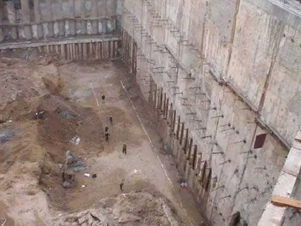 深基坑支護施工 深基坑支護施工